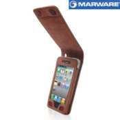 Marware C.E.O Flip-Vue For iPhone 4 - Brown