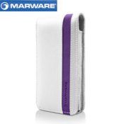 Marware Accent For iPhone 4 - White / Purple
