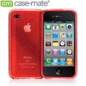 Case-Mate Gelli For iPhone 4 - Red