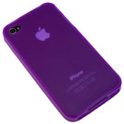 FlexiShield Skin For iPhone 4 - Purple