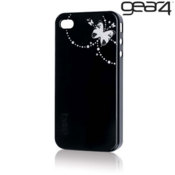 Gear4 Thin Ice Butterfly For iPhone 4 - Black