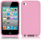 Silicone Case for  iPod Touch 4G - Pink
