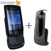 Seidio BlackBerry 9800 Torch Innocase Surface Case Combo - Black