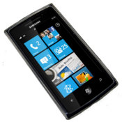 Advanced FlexiShield Skin For Samsung Omnia 7 - Transparent Black