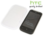 HTC PO S491 Mozart Standard Leather Pouch - White