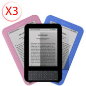Kindle Keyboard Silicone Case Triple Pack with Screen Protector