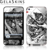 Gelaskins Protective Skin for Apple iPod Touch 4G - Royal Flush