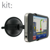 Kit: In Car Phone Holder for Large Phones