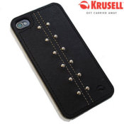 Krusell Gaia Undercover For iPhone 4 - Black With Studs