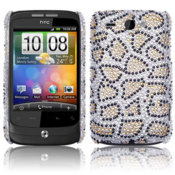 HTC Wildfire Diamante Back Cover - Leopard