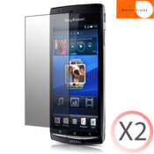 Martin Fields Screen Protector Twin Pack - Sony Ericsson Xperia arc S / arc