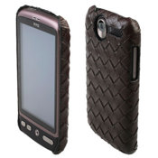 Woven Case for HTC Desire - Brown