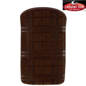Cellular Line Universal Cleaning Sleeve - Brown Squares