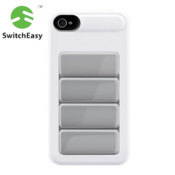 SwitchEasy Odyssey case for iPhone 4 - White/Grey