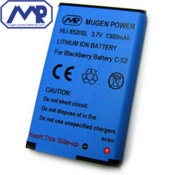 Mugen Blackberry Curve 8520/9300 Extended Battery  - 1300mAh