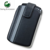 Sony Ericsson SMA7110B Pull Cord Pouch for XPERIA Play - Black/Grey