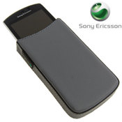 Sony Ericsson SMA7112B Pull Cord Pouch for Xperia neo - Black/Grey