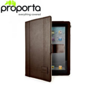 Proporta Leather Style Case for iPad 2 - Brown