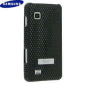 Samsung Black Metal Look Cool Case for Tocco Icon