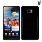 FlexiShield Skin For Samsung Galaxy S2 i9100 - Solid Black