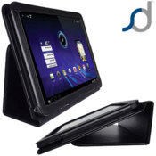 SD TabletWear Stand And Type Motorola XOOM Case - Black