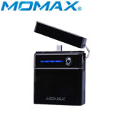 Momax Portable Battery Charger 1200mAh - Micro USB - Black