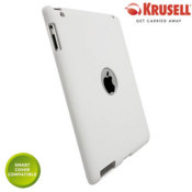 Krusell BackCover Smart Cover Compatible Case for iPad 2 - White