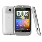 Sim Free HTC Wildfire S - White/Silver