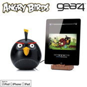 Gear4 Angry Birds Speaker for Apple Devices - Black Bird