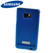 Genuine Samsung Galaxy S2 i9100 Mesh Vent Case - Blue