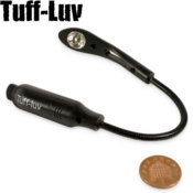 Tuff-Luv Night Bright Spark Clip-On LED Reading Light - Black