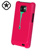 Bling My Thing Samsung Galaxy S2 SPLASH! Hard Case - Pink