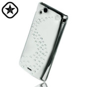 Bling My Thing Sony Ericsson Xperia arc S / arc Hard Case - Milky Way Crystal