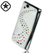 Bling My Thing Sony Ericsson Xperia arc S / arc Hard Case - Milky Way Cotton Candy