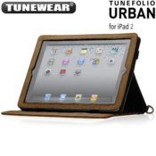 TuneWear TuneFolio Urban For iPad 3 / iPad 2 - Black/Brown