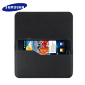 Samsung Galaxy S2 Leather Pouch Case - Black