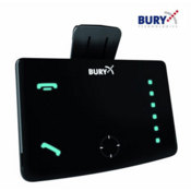 Bury EasyTouch Bluetooth Visor Kit - Black