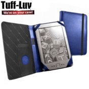 Tuff-Luv Smart Jacket Kindle 4 Case Cover - Electric Blue