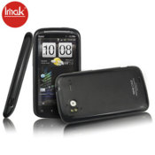 Imak Hard & Soft Case for HTC Sensation XE/Sensation - Black/Black