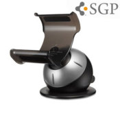 SGP Kuel Case Compatible Mobile Phone In Car Holder - Silver