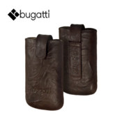 Bugatti SlimCase Unique Leather Case - Large - Brown