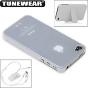 Tunewear Eggshell Case for iPhone 4S/4 - White