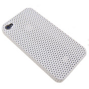 Mesh Case For iPhone 4S / 4 - White