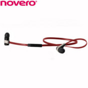 Novero Rockaway Stereo Bluetooth Headset - Black/Red