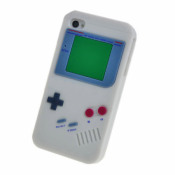Retro Game Boy Case for iPhone 4S - White