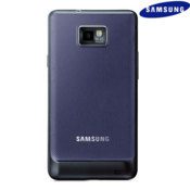 Samsung Galaxy S2 Replacement Battery Cover - Blue - EF-C912B