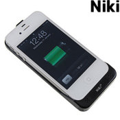 Niki PowerCase For iPhone 4S / 4 - Black