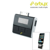 Orbyx FM Transmitter for iPhone, iPad & iPod