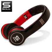 Soul by Ludacris SL100RB Ultra Dynamic On-Ear Headphones - Red