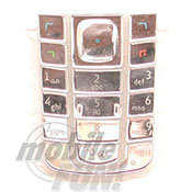 CRYSTAL KEYPAD (SILVER) - NOKIA 6230